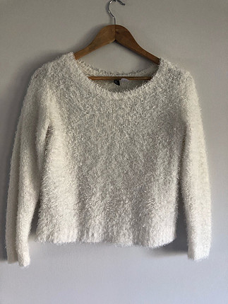 H&M tüylü kazak