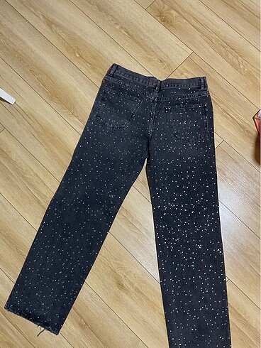 38 Beden gri Renk Zara taşlı pantolon