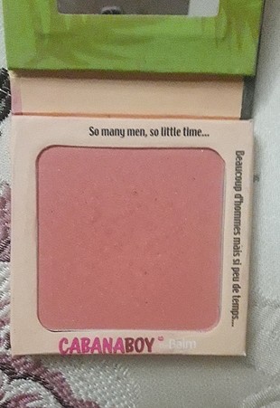 universal Beden pembe Renk the balm allık