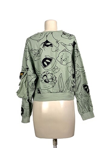 l Beden Zara Sweatshirt %70 İndirimli.