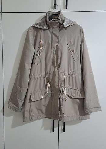 Düğmeli gri Kadın Ceket - Görsel 2