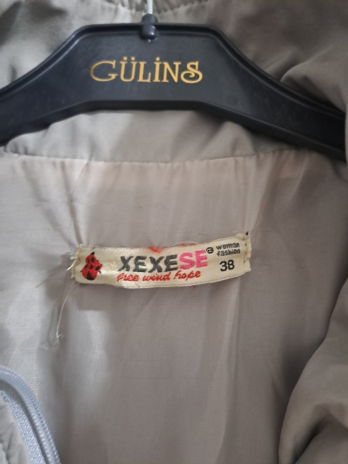 Düğmeli gri Kadın Ceket - Görsel 5