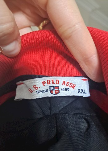 Kısa Kollu Kırmızı Polo Yaka Tişört - Görsel 4