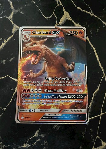 Jumbo Charizard GX 250 HP Pokémon Kartı - Görsel 2