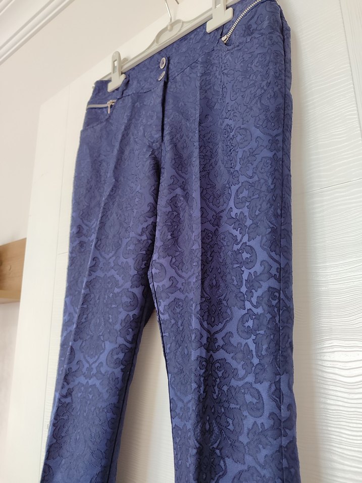 Lacivert Kadın Pantolon - Görsel 4