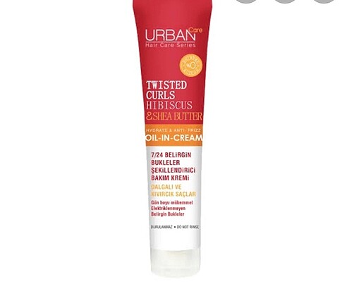 Urban care kıvırcık saçlar için şampuan