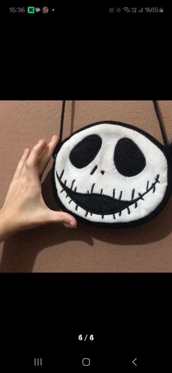 Jack skellington çanta - Görsel 2