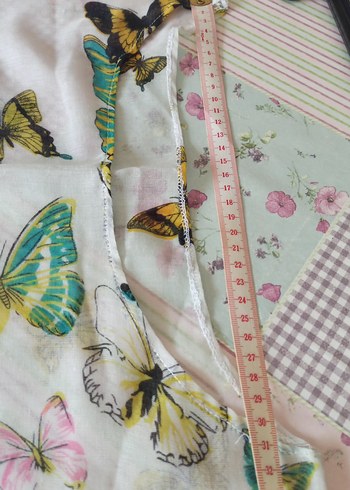 Kelebek Desenli moya üstü - Görsel 9