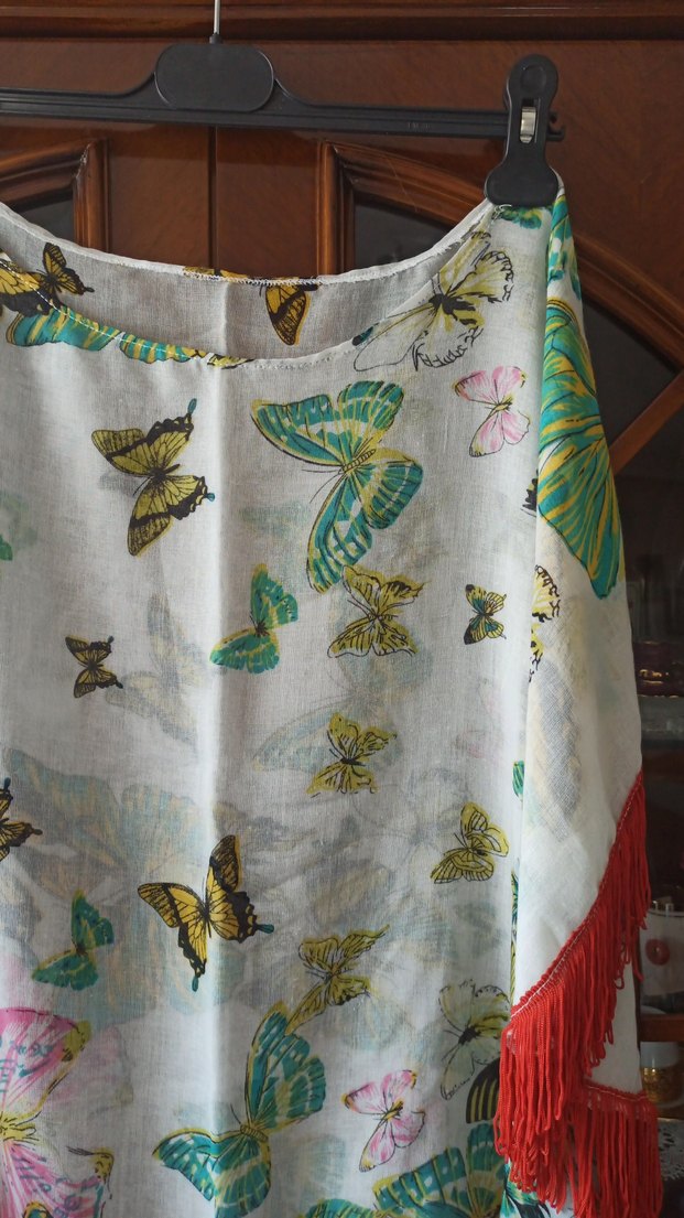 Kelebek Desenli moya üstü - Görsel 3