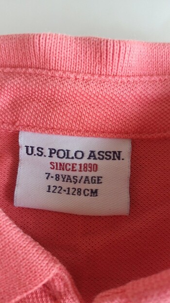 8 Yaş Beden pembe Renk U.S POLO ASSN.// Ürün orijinal