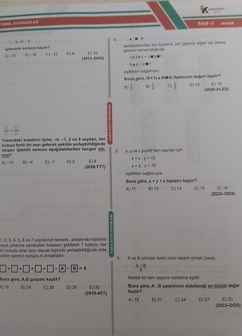  Beden Matematiğin kara kutusu cebir ve problemler