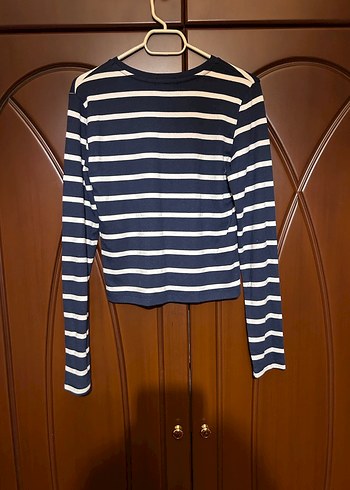 Stradivarius sweatshirt çizgili - Görsel 3