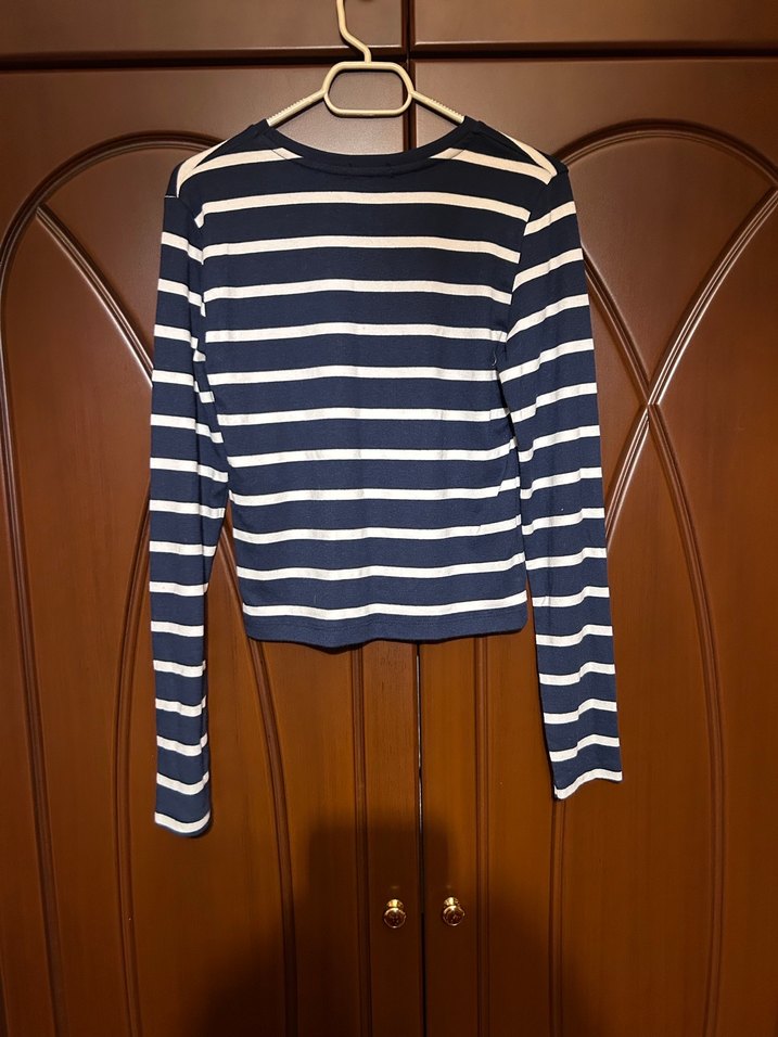 Stradivarius sweatshirt çizgili - Görsel 3