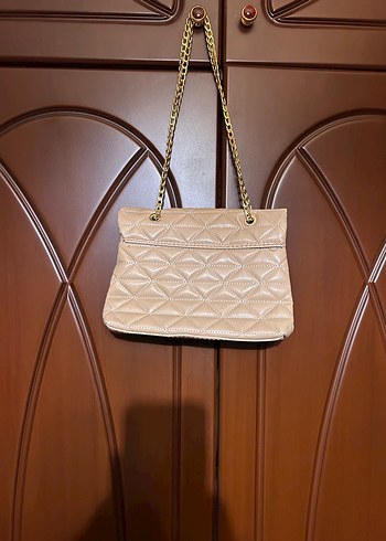 Pudra renk çanta - Görsel 2