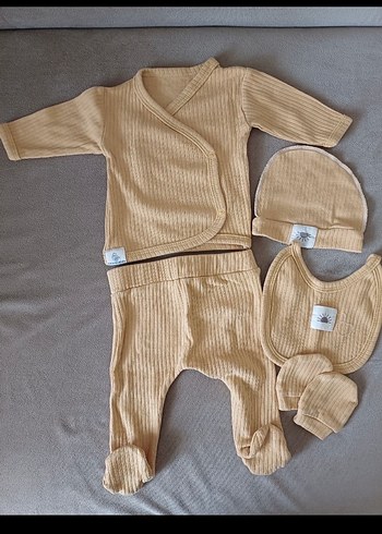 Bebek Erkek Takımı 5Li Hastane Çıkışı - Görsel 2