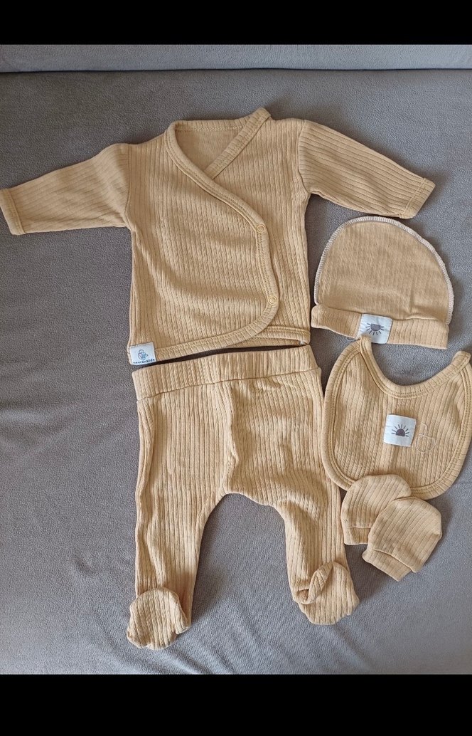 Bebek Erkek Takımı 5Li Hastane Çıkışı - Görsel 2