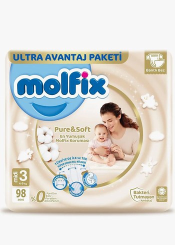 Molfix 3 Beden: 4-9 kg