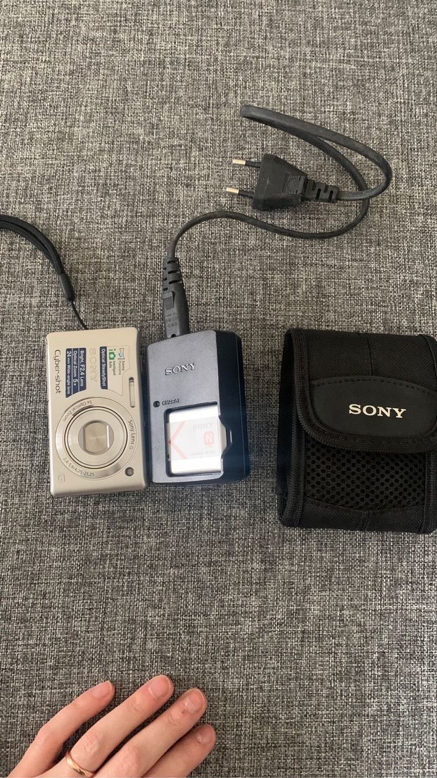 Sony Cyber-shot G Dijital Kamera Gri DSC-W380 - Görsel 3