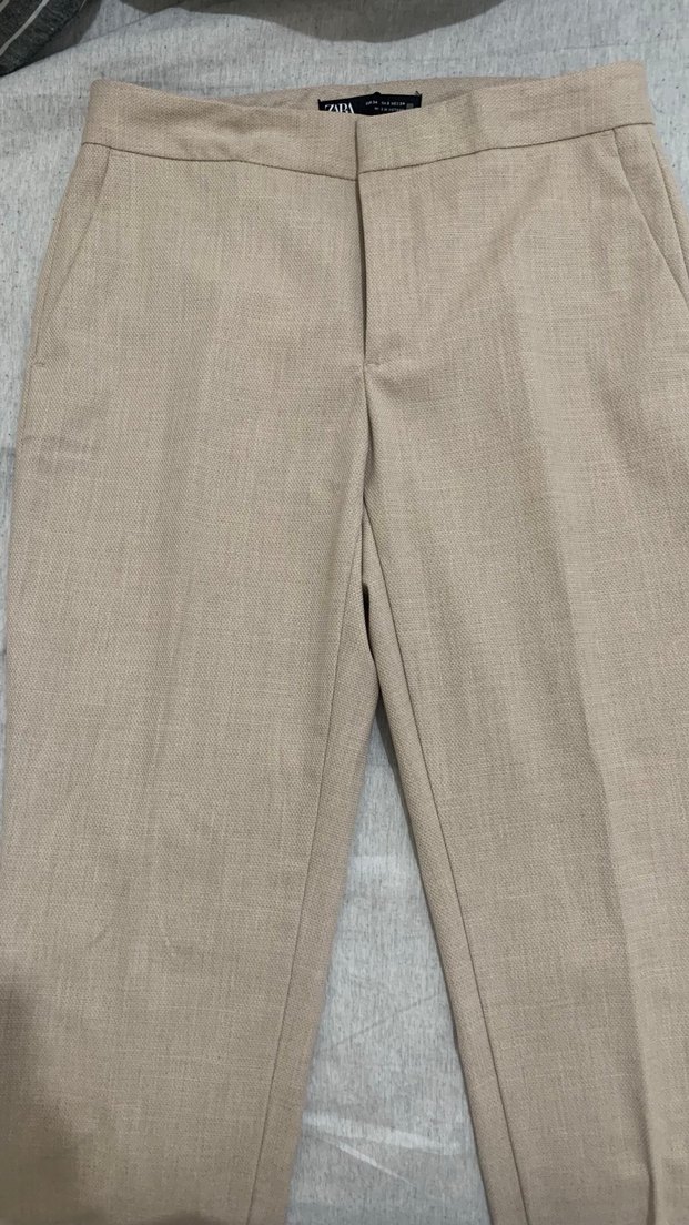 Zara Regular Fit Kadın Kumaş Pantolon - Görsel 2