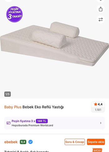Baby Plus Bebek Reflü Yatağı - Görsel 3