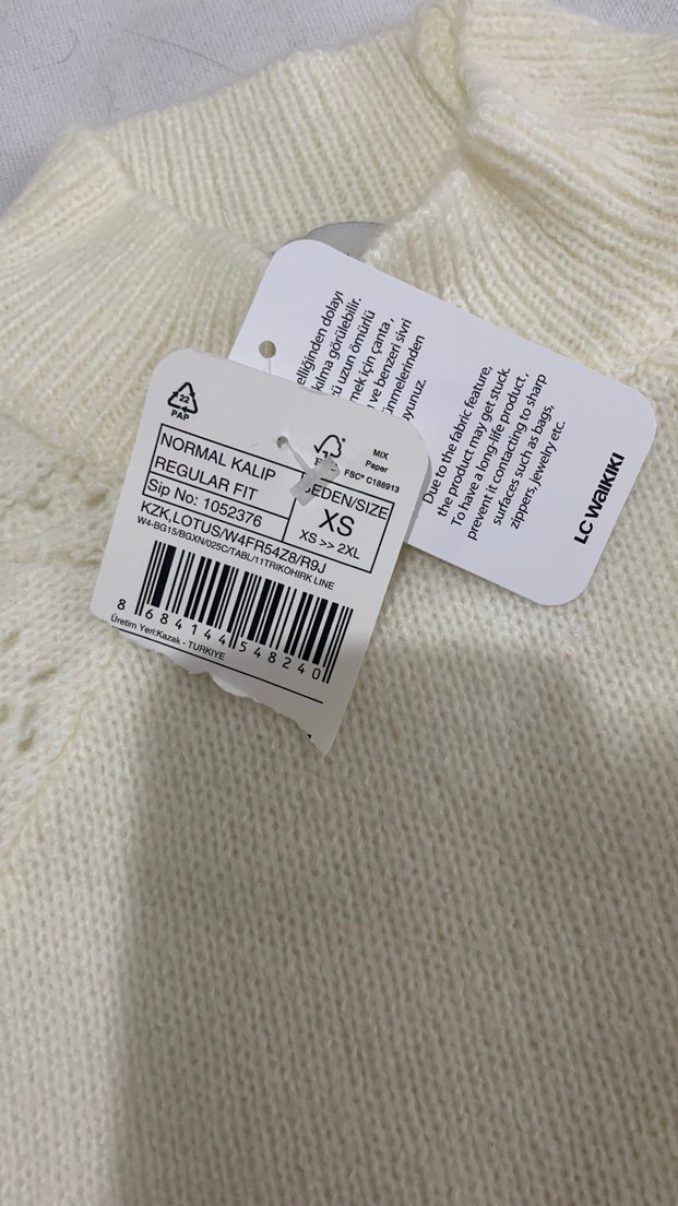 LCW triko ajurlu kazak - Görsel 4