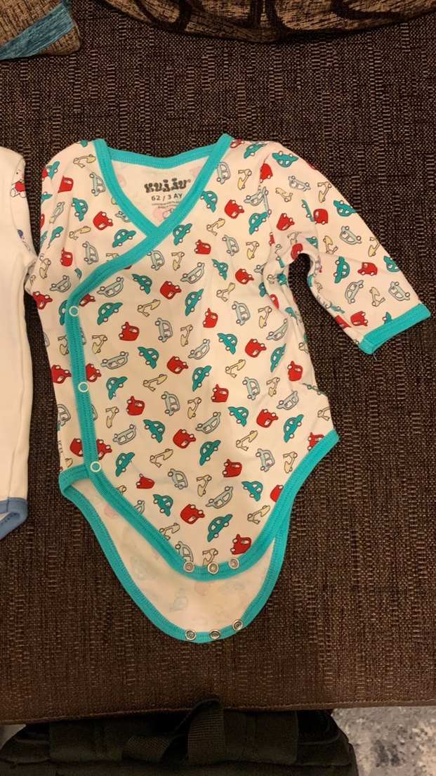 Bebek Uzun Kollu Zıbın 2 adet 3ay - Görsel 3