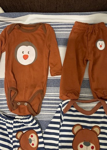 Zıbın ve Ayaklı Alt Takım 2 adet - Görsel 2