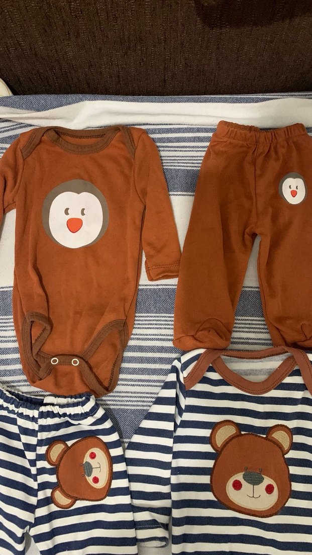 Zıbın ve Ayaklı Alt Takım 2 adet - Görsel 2