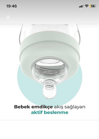 Mamajoo 160ml Anti-Kolik Bebek Biberonu - Görsel 6