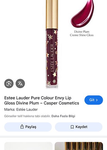 Estée Lauder Divine Plum Lip Gloss / Parlak Ruj