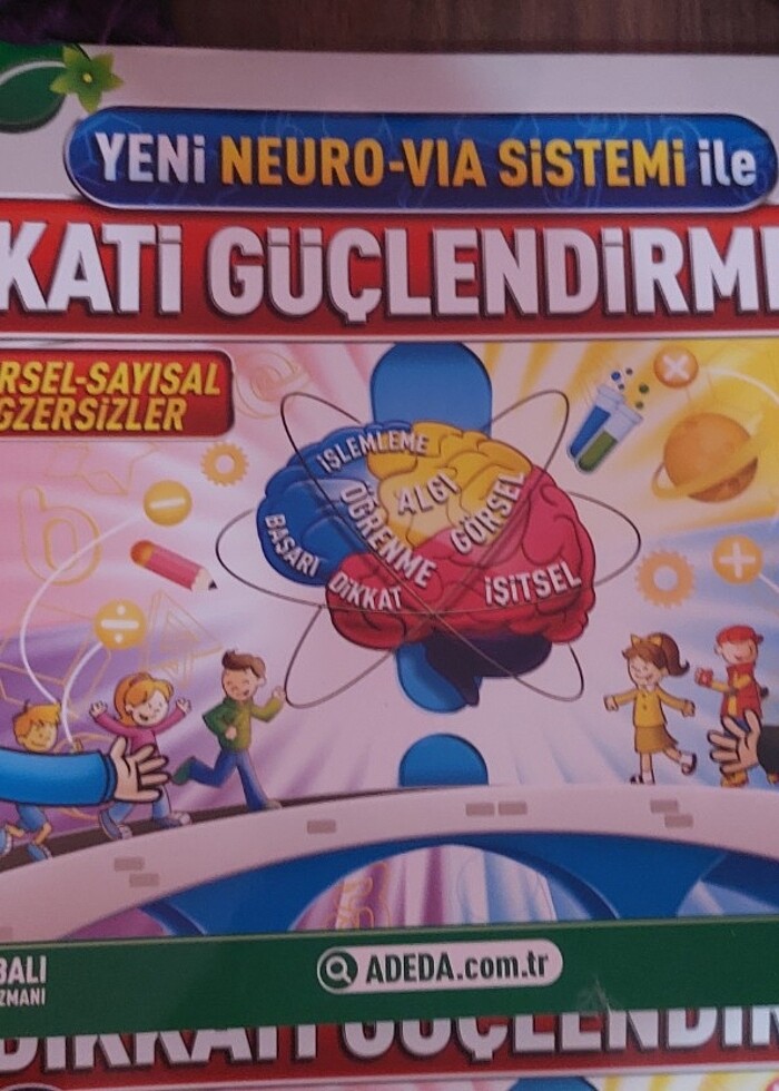 Adeda dikkat güçlendirme seti - Görsel 2