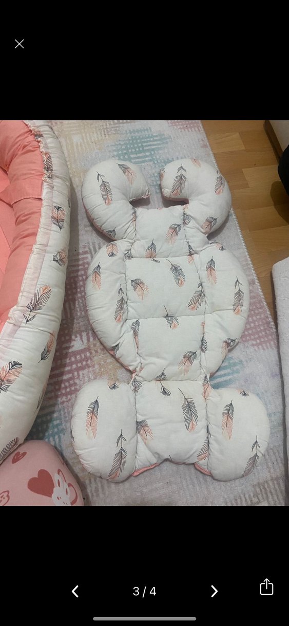 Bebek Yatağı babynest ve puset minderi - Görsel 3