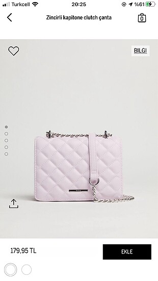 bershka çanta