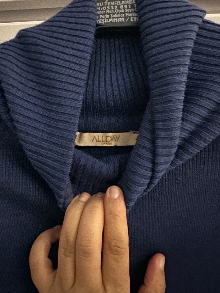 Triko elbise tunik - Görsel 5