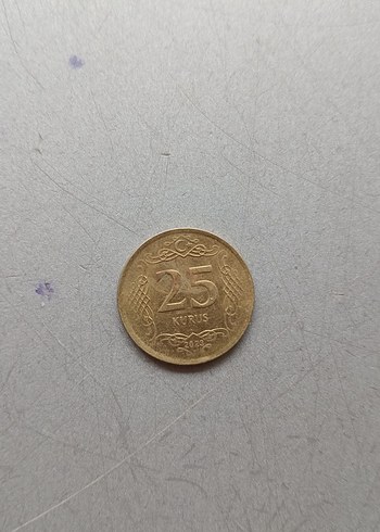 Parlak Altın 25 kuruş - Görsel 2