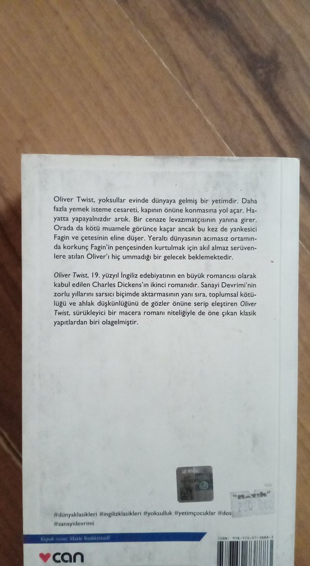 Oliver Twist - Charles Dickens - Görsel 2