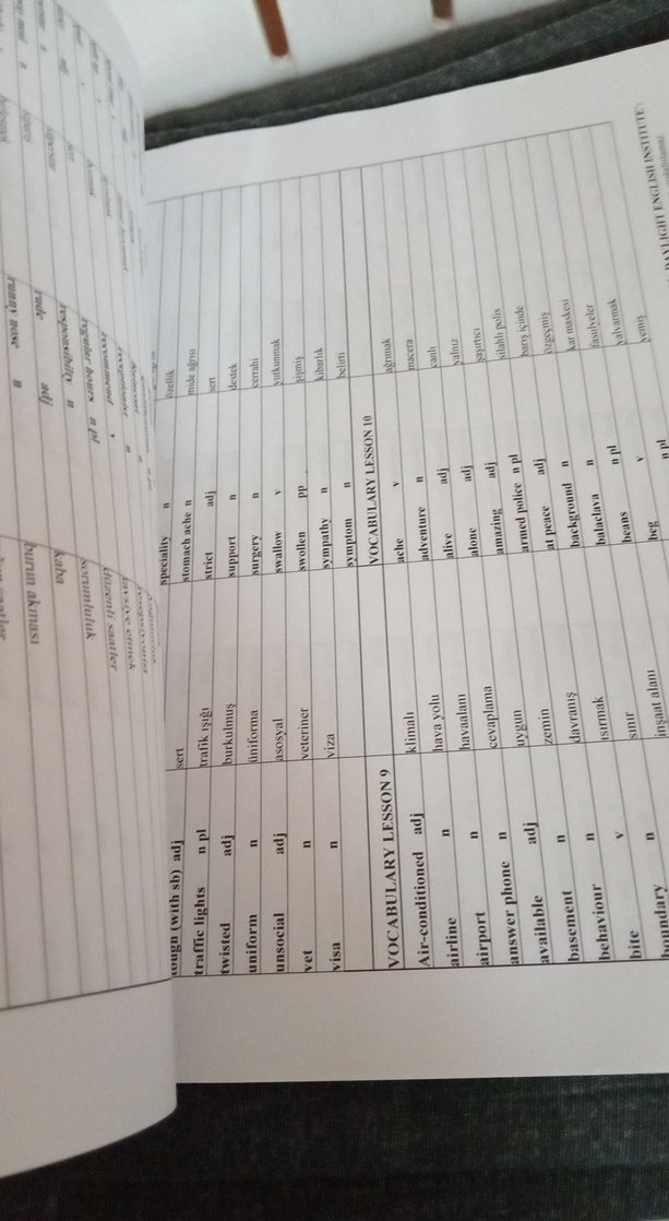 Daylight İngilizce Kelime Kitabı - Görsel 5