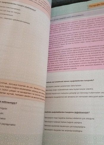 LGS Paragraf Hızlı Okuma Teknikleri Kitabı - Görsel 5
