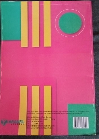 Renkli Pembe İngilizce Defter - Görsel 2