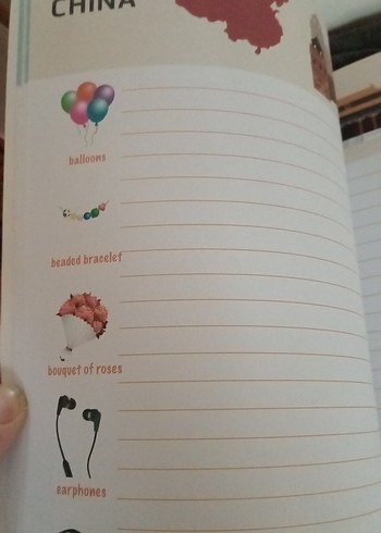 Renkli Pembe İngilizce Defter - Görsel 6