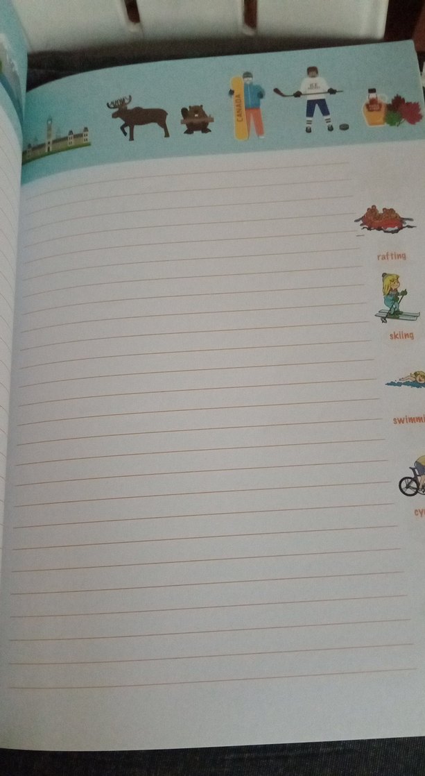 Renkli Pembe İngilizce Defter - Görsel 3