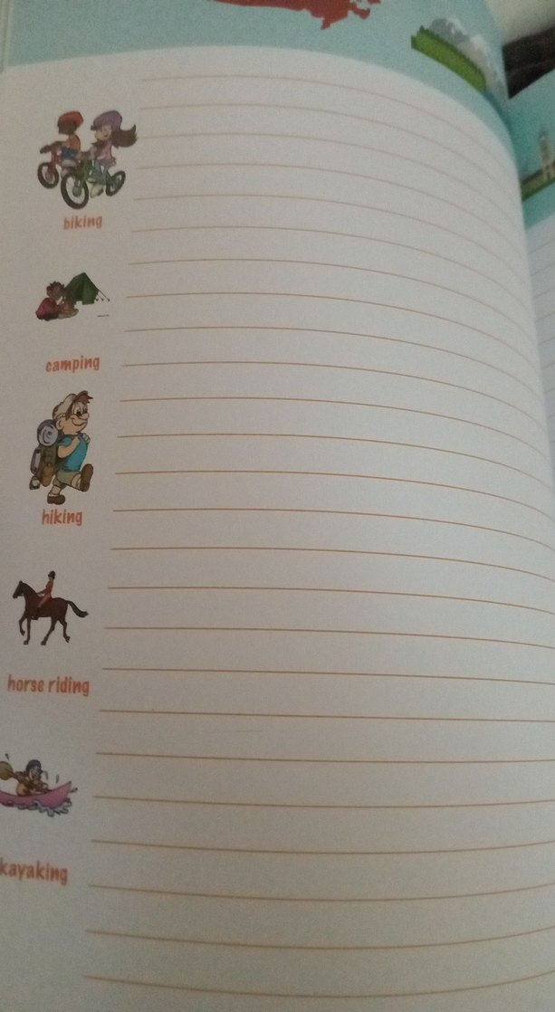 Renkli Pembe İngilizce Defter - Görsel 4