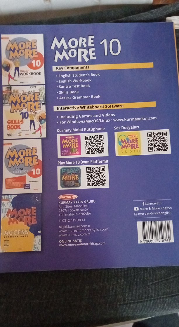 More More 10 İngilizce Öğrenci Kitabı - Görsel 3