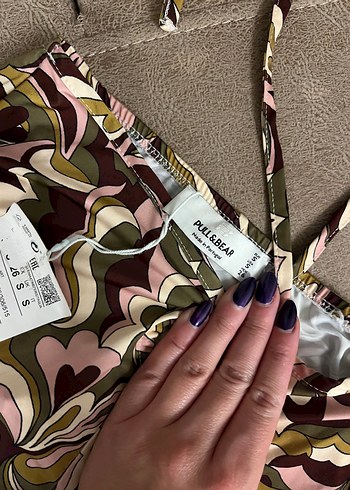 Pull&Bear Beli Bağcıklı Pantolon - Görsel 3