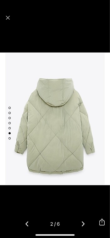 l Beden Zara Puffer Sisme Mont
