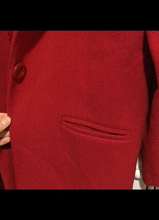 m Beden kırmızı Renk Kırmızı kaban