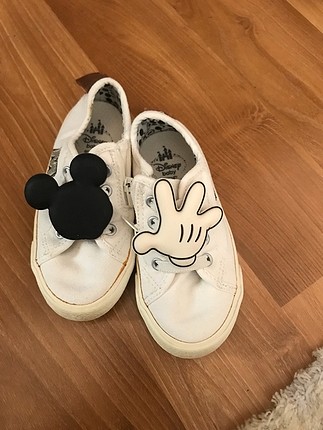 Zara baby disney mickey mouse ayakkabı 24 numara 