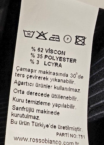 Düğmeli Erkek Siyah Çizgili Yelek - Görsel 6