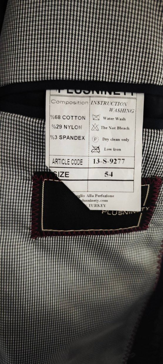 Erkek Lacivert Düğmeli Ceket - Görsel 5