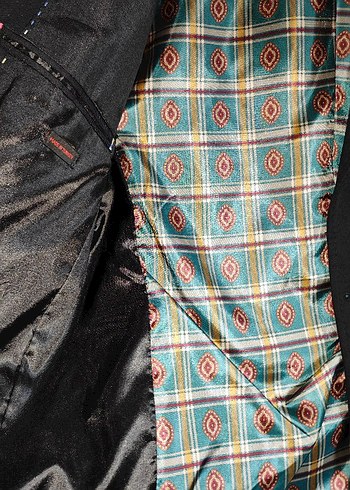 Siyah Erkek Takım Elbise Ceket - Görsel 4